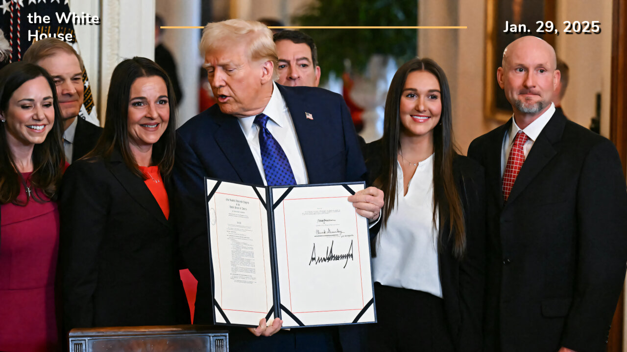 President Trump Signs the Laken Riley Act to Strengthen Border Security