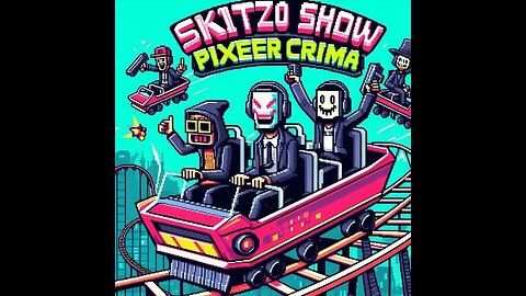 🎢 **Skitzo Show: Pixel & Crime Rollercoaster Mania** 🕶️