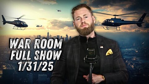 WAR ROOM WITH OWEN SHROYER - 1/31/2025: Breaking! Trump Administration Considers Restrictions On AirSpace For Helicopters Until We Have Answers On Plane Crash!