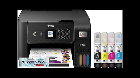 Epson EcoTank ET-2800 Wireless Color All-in-One Cartridge-Free Supertank Printer with Scan Review