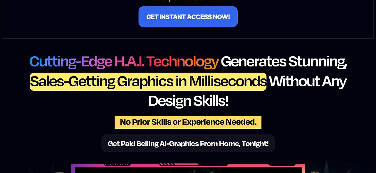 MagicDesigners Overview: Cutting-edge H.A.I. for stunning graphics that drive sales, all in Seconds
