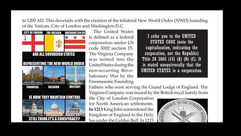 WAKE UP MOORS FROM AMERICAS - WE ARE LIVING IN AN UPSIDE LUCIFERIAN USA INC WORLD