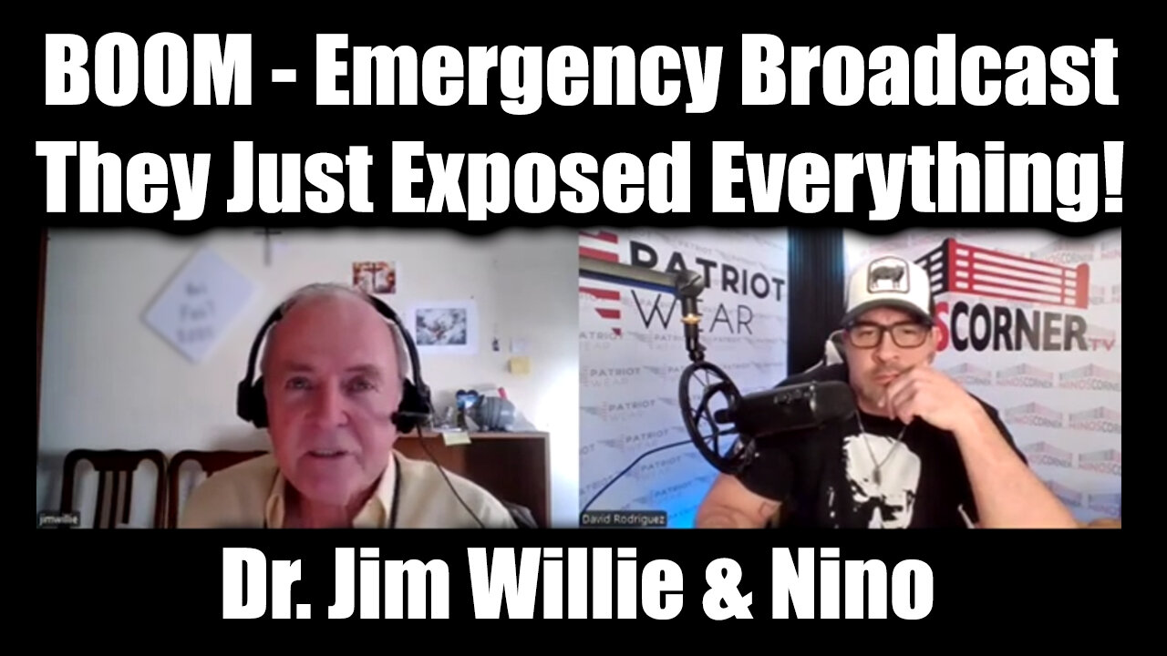 Dr. Jim Willie & Nino Emergency Broadcast - They Just Exposed Everything!