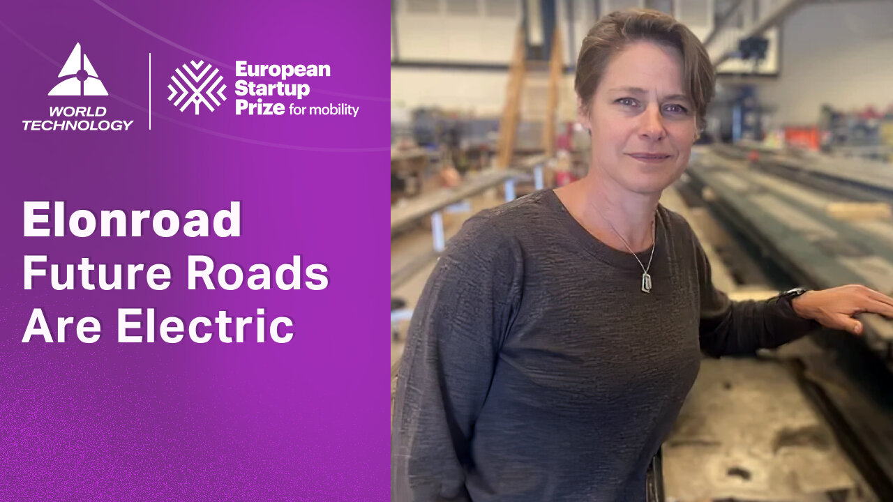 Elonroad COO Anna Wieslander: Charging Your EV As You Drive | European Startup Prize