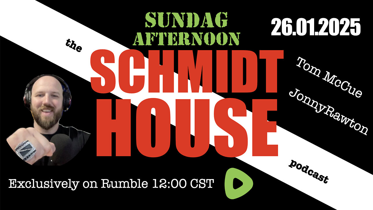 SUNDAG AFTERNOON 26.01.2025