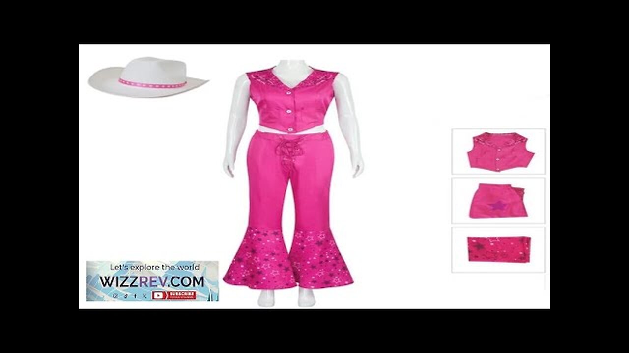 Movie Barbi Cosplay Rose Red Bell Bottoms Barbe Cosplay Suit Tight Fitting Review