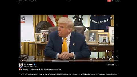 Trump SHOCKED after Israeli hostage said NOT one Gazan was polite their entire time being held