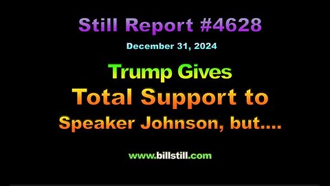 Trump Gives Total Support to Speaker Johnson, but …. 4628-g