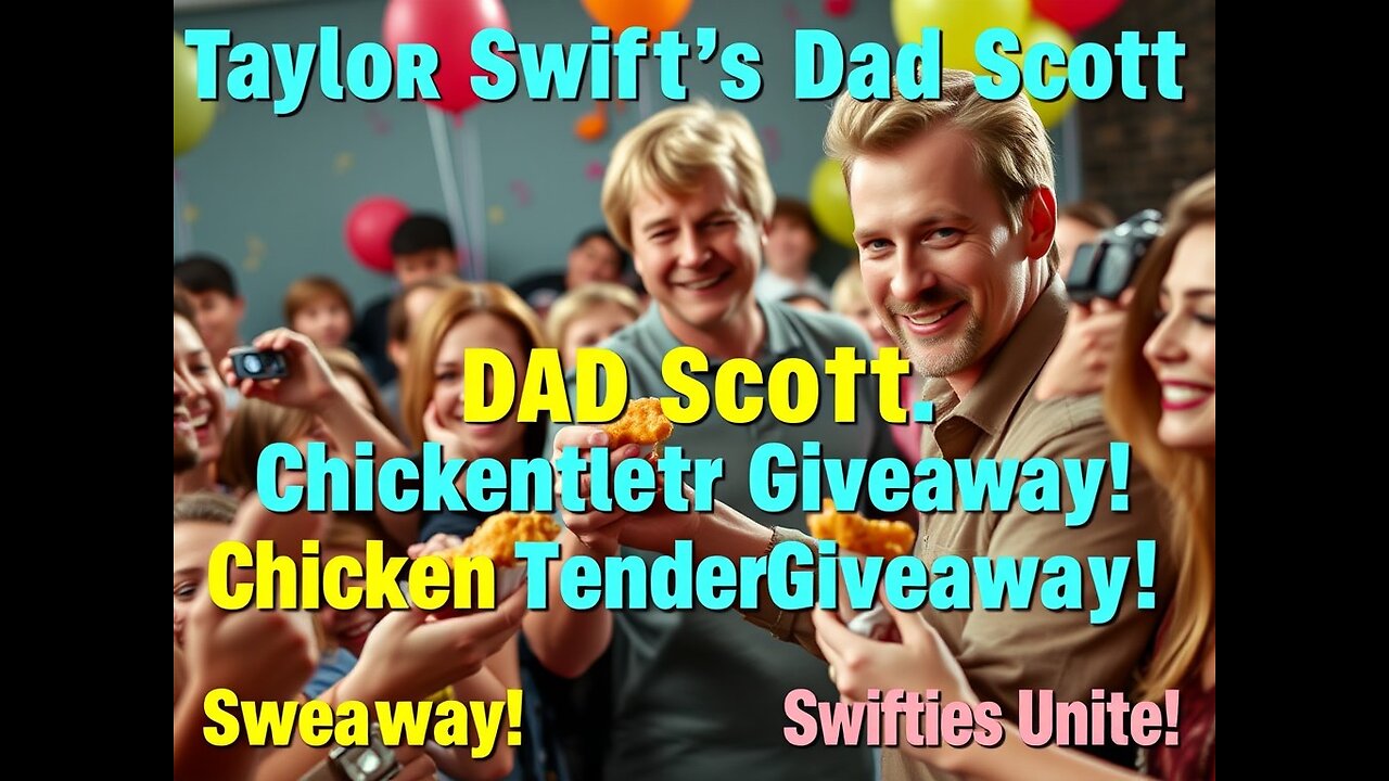 Taylor Swift’s Dad Scott Hands Out Chicken Tenders To Swifties