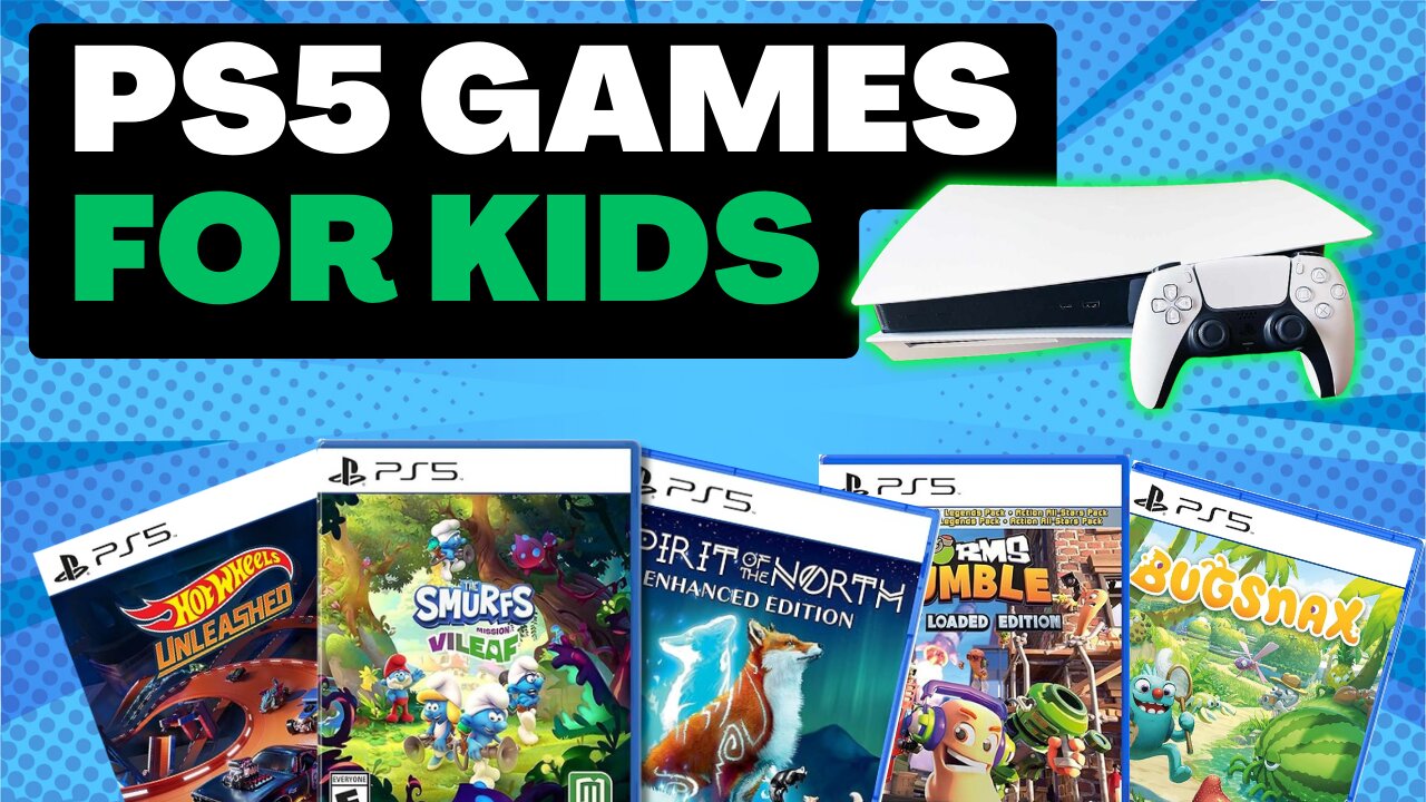 The BEST PS5 Games For Kids