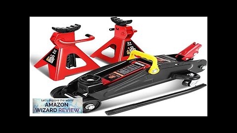 DNA MOTORING TOOLS-00280 Low Profile Hydraulic Trolley Service/Floor Jack Combo with 2 Review