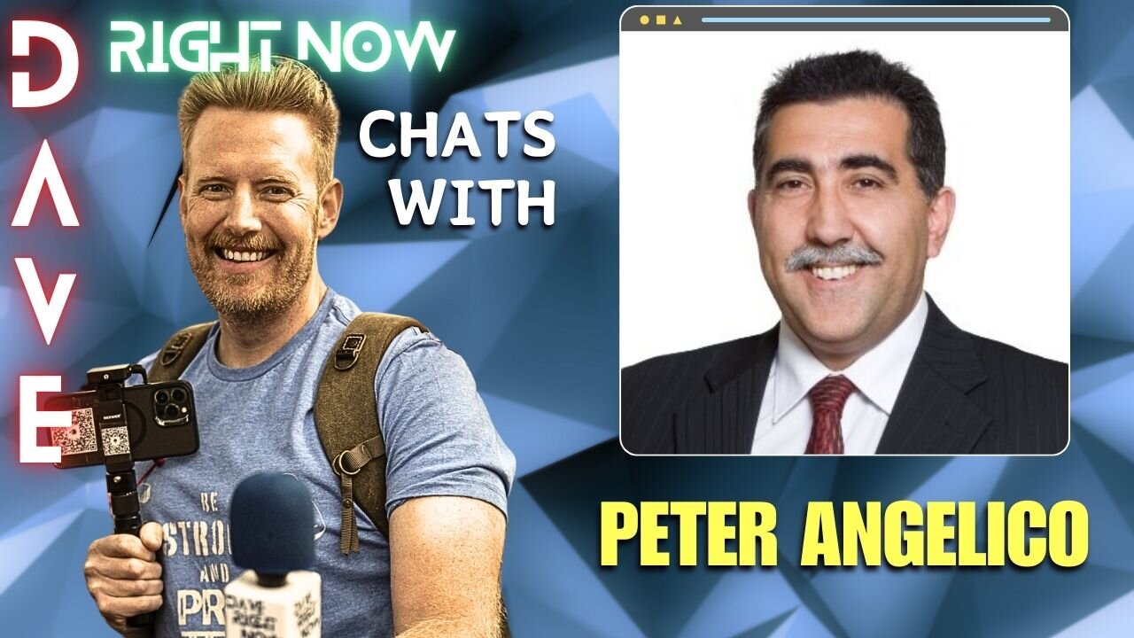 Dave Right Now Chats With Peter Angelico