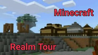 Touring My Minecraft Realm Built with Michael!