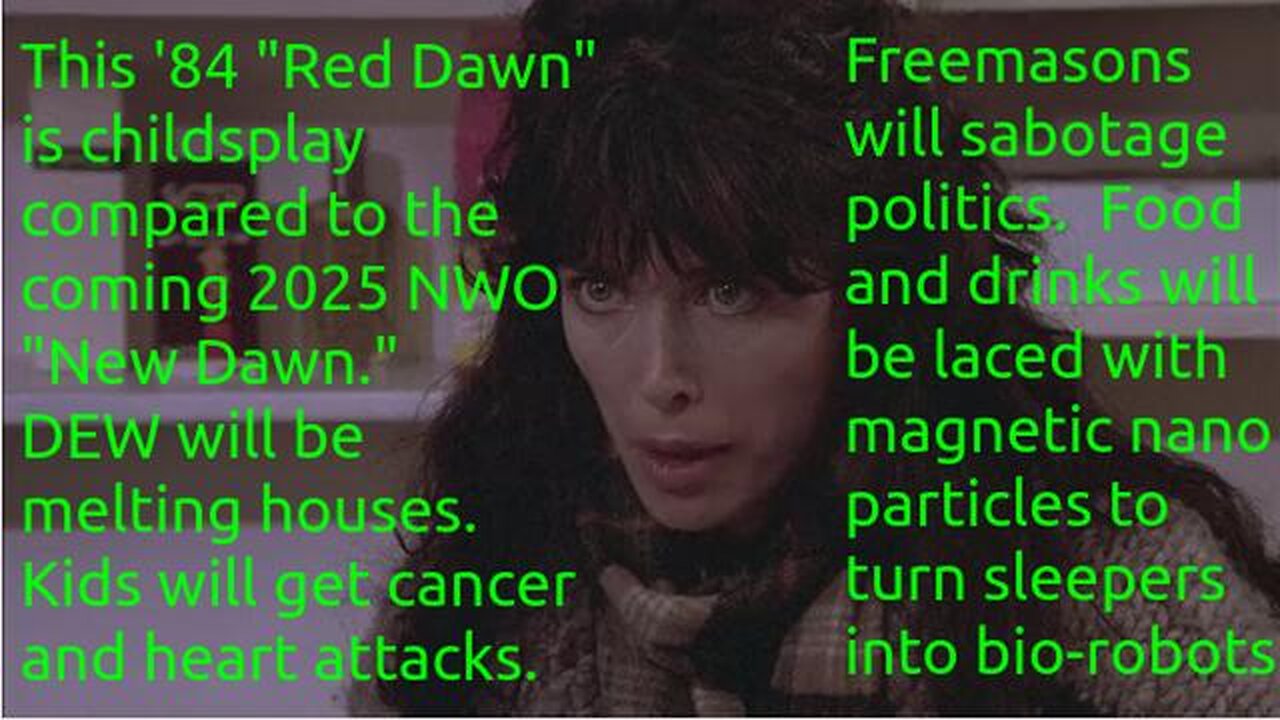 "Red Dawn" (1984) 40-years Later, In 2025 FEMA & Masons ARE the Secret-Communists, Enemy Within