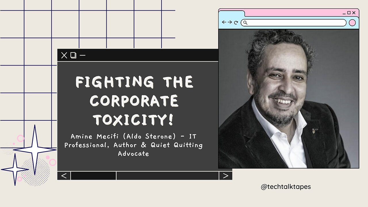 "Defend yourself, not the company!" - Amine Mecifi (Aldo Sterone) | Tech Talk Tapes Ep #3