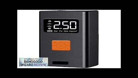 150PSI Portable Car Air Pump with Lighting Intelligent Cordless Digital Display Review