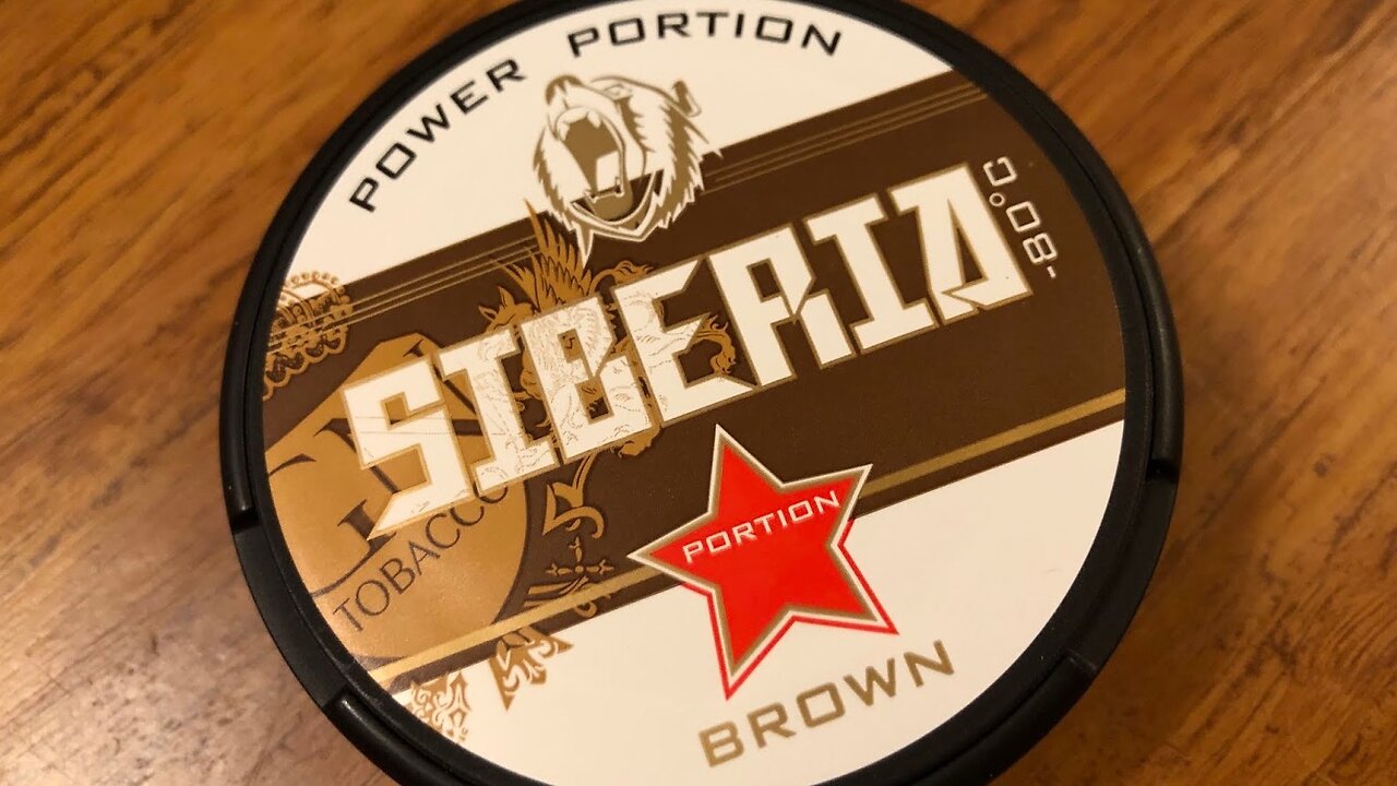 Siberia Brown (Original Portion) Snus Review