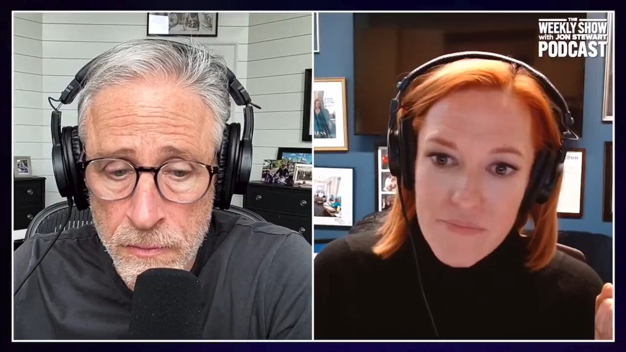 Jon Stewart And Jen Psaki Try Political Autopsy Of Democrat Party Without Examining Its Corpse