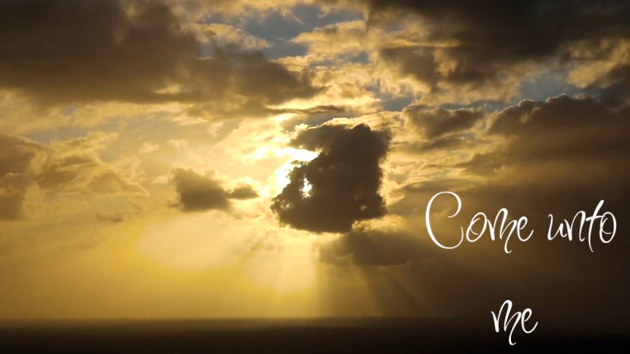 Come unto me. ( Own composition )