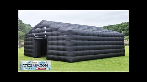 Inflatable Night Club 18X16X14Ft Large Black Disco Cube Gazebo Event House Review