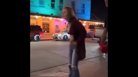 Drunken Trailer Trash Karen Attacks Women Asking For Directions