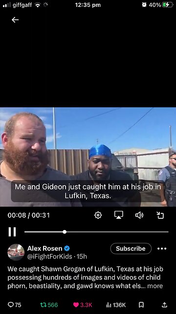 Alex Rosen : catching pedophile ( babies, bestiality)