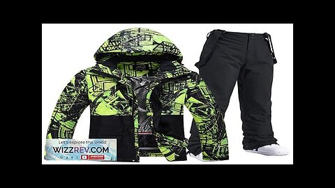 Snowboarding Matching Jacket and Pant Winter Clothes Ski Adult Snow Jacket Review