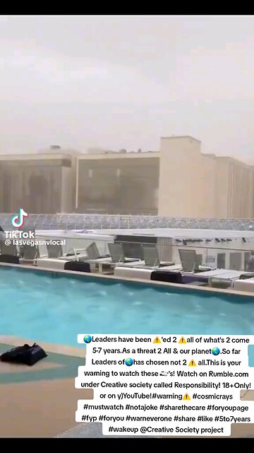 Las Vegas Downtown Storm