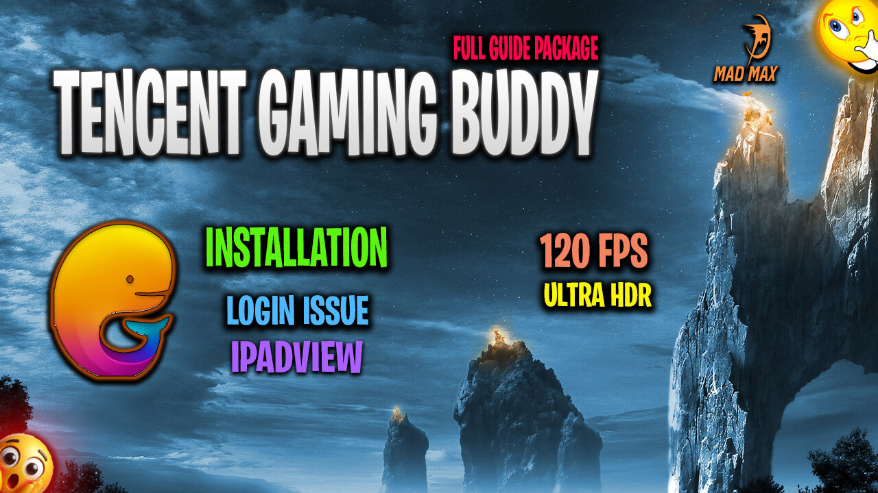 HOW TO INSTALL TENCENT GAMING BUDDY FULL GUIDE PACKAGE || ULTRA HDR 120 FPS RECOVER RESOURCE PACK ||