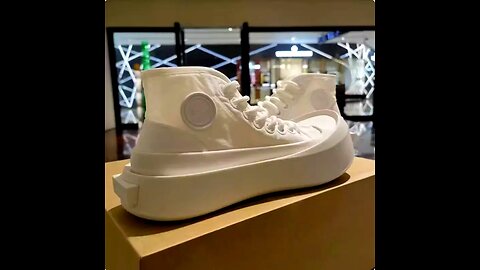 Fashion Big Toe High Top Canvas Shoes