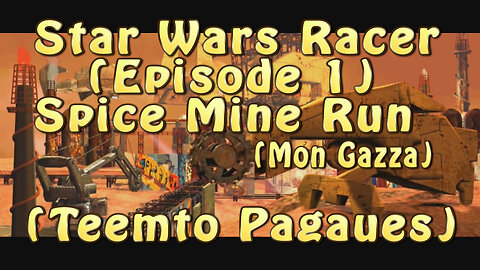 Star Wars Racer (Episode 1) Spice Mine Run (Teemto Pagaues)