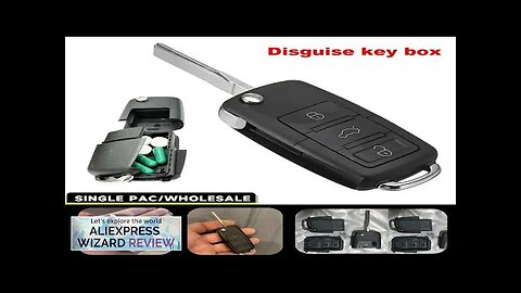 Creative Dummy Car Key Mini Hidden Safe Box Secret Compartment Stash Box Review