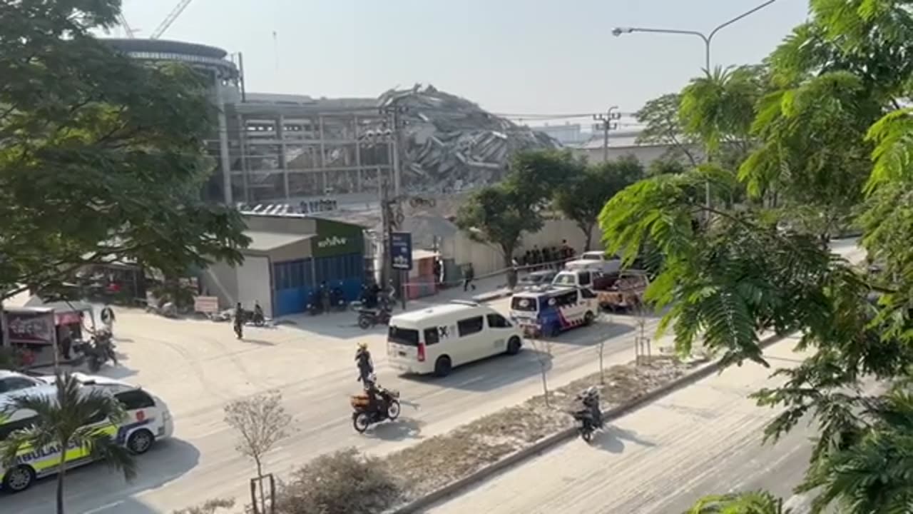 Rescuers search for survivors after massive 7.7 magnitude earthquake rocks Thailand and Myanmar
