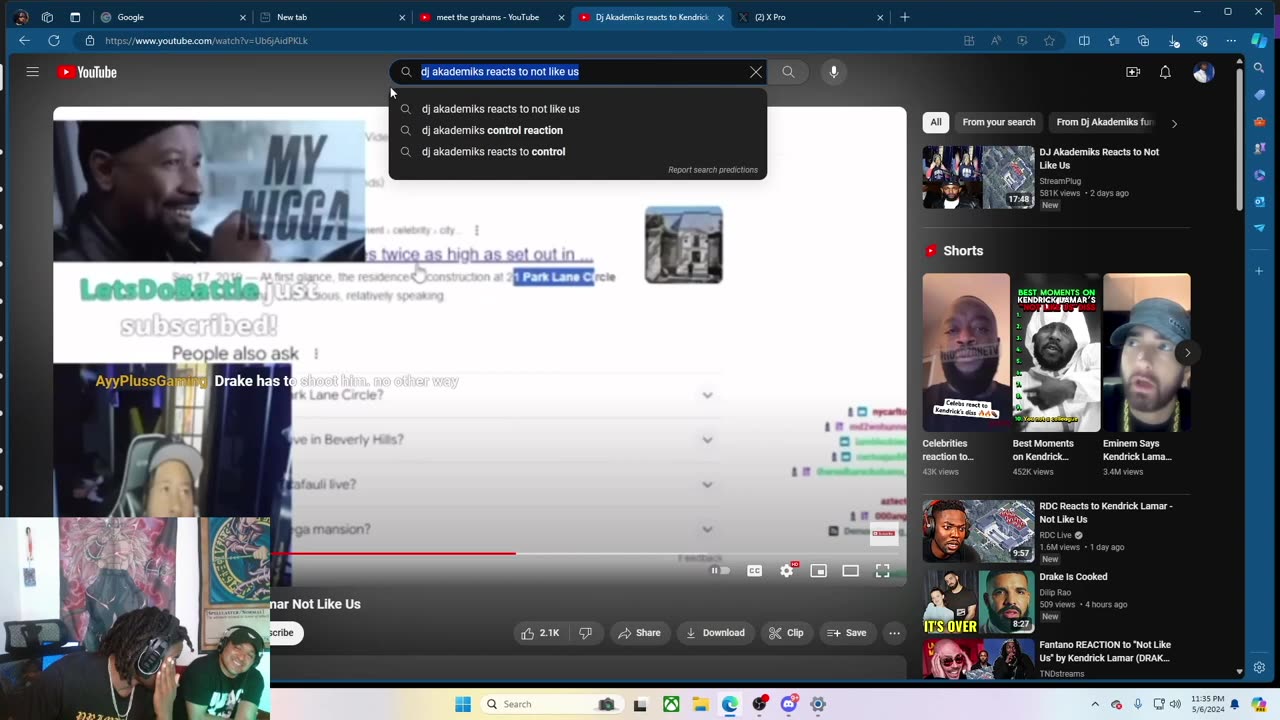 The Drake vs. Kendrick BEEF ft. @LOMItsNesto & @YANTE_ent