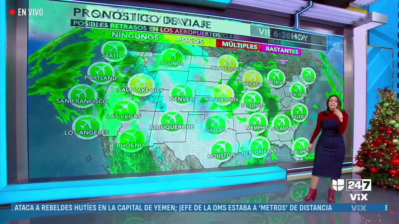 Vientos, lluvias y descargas eléctricas: el pronóstico del tiempo para este viernes en EEUU