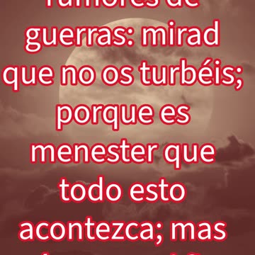 "Rumores de Guerra y el Comienzo del Fin" mat 24:6#shorts #youtube #ytshorts #jesus #shortvideo #yt