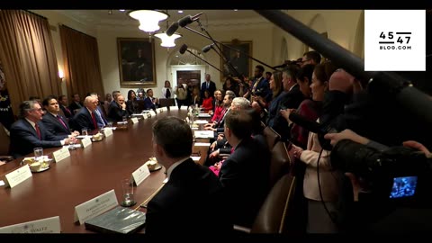 Trump Administrations First Cabinet Meeting, Feb. 26, 2025