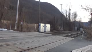 The Metro North P32AC-DM Heritage Unit 222 Train along with some extra trains at Manitou!