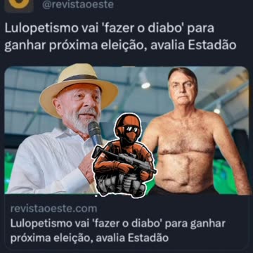 PT and Lula thief intends to assassinate Bolsonaro to eliminate him from the next election, says newspaper. Lulopetismo will 'do the devil' to win the next election, evaluates Estadão