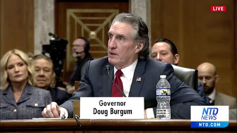 LIVE: Senate Hearing for Nomination of Doug Burgum for Secretary of the Interior