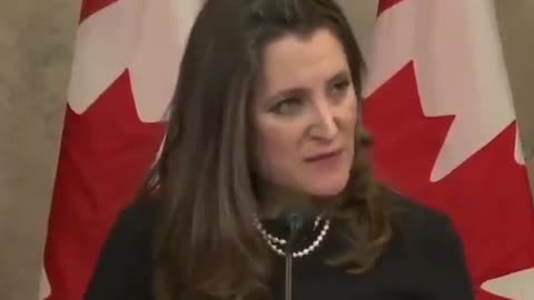 Never forget when Chrystia Freeland laughed about freezing Canadians' bank accounts.