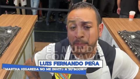 #luisfernandopeña No estuvo en lista de invitados a la boda de #MarthaHigareda.