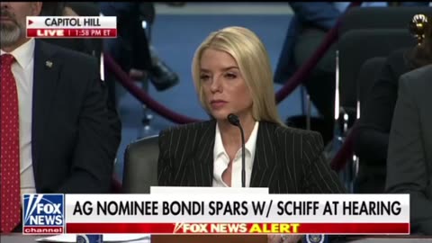 Pam Bondi firing back.. | Conformation Hearing AG