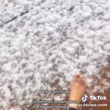 LER - Dear California , Sometimes nature knows How to comfort, replenish and heal, love Alaska