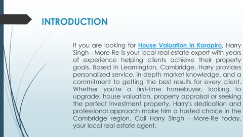 If you are looking for House Valuation in Karapiro