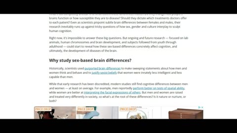 Live Science muses whether there is a difference between men and women's brains LOL!