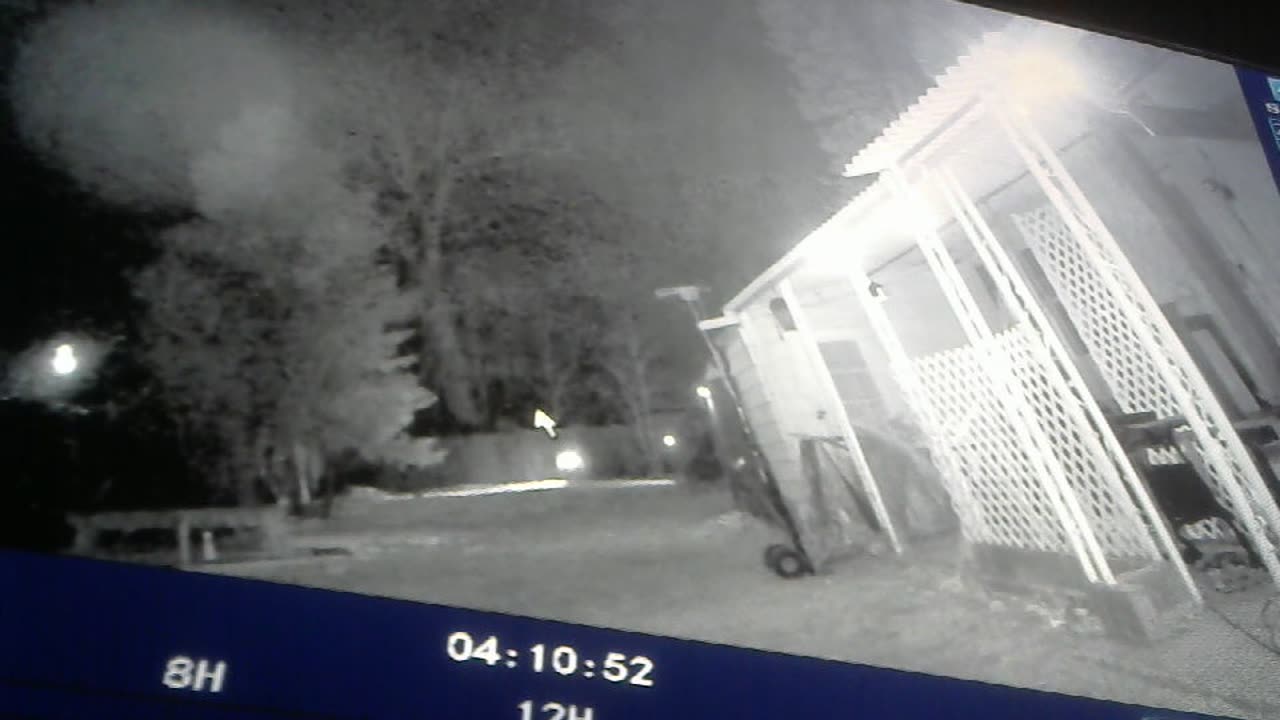 of big orb being fired it it sure seems like it was directed to target