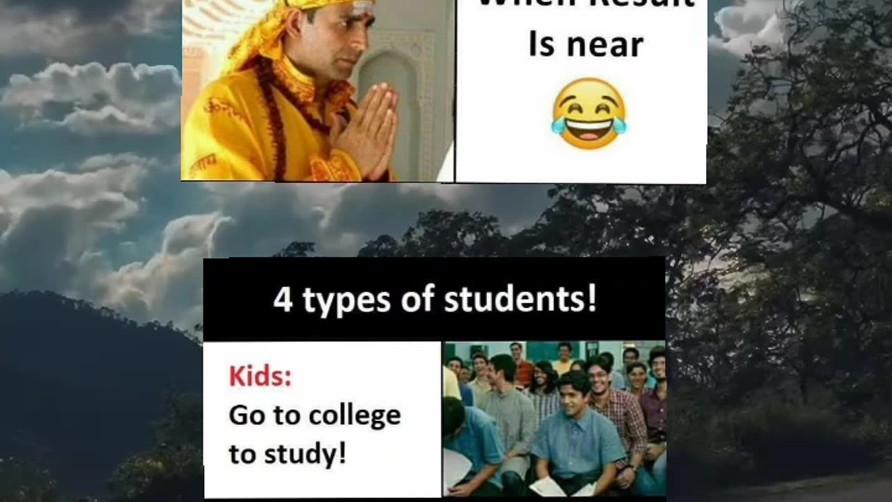 Meme: When result is near🤣🤣😂