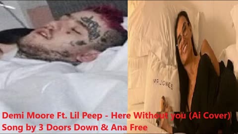 Demi Moore Ft. Lil Peep - Here Without you (Ai Cover) Song by 3 Doors Down & Ana Free
