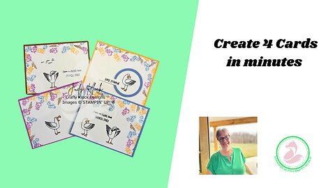 💡 One Sheet Wonder Magic! Create 4 Handmade Cards in Minutes